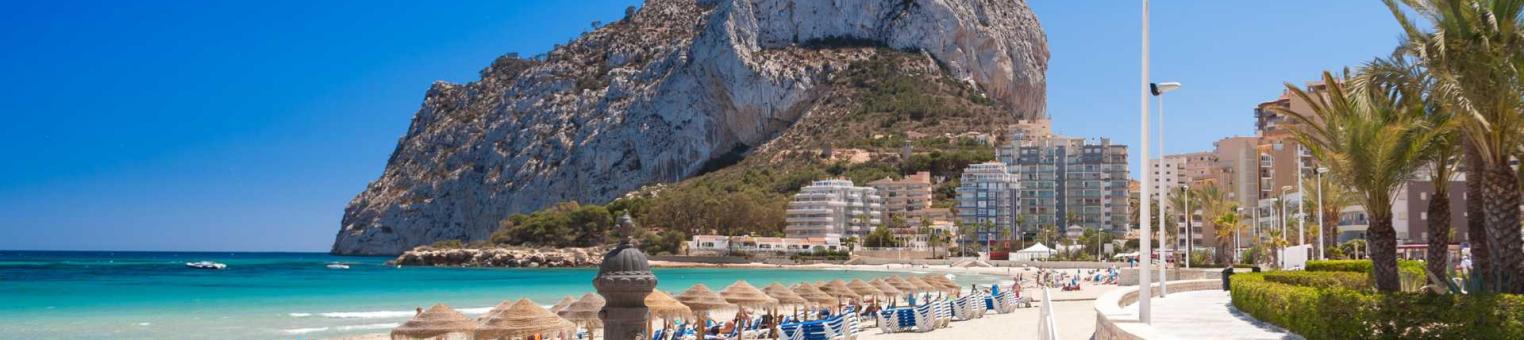 Transfers from Alicante airport to Calpe