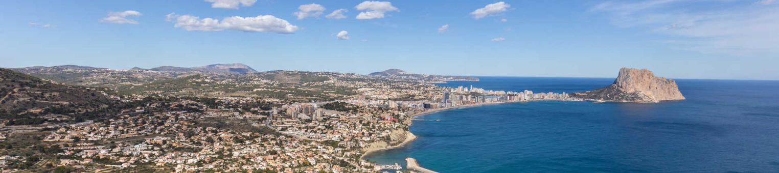 Transfers from Alicante airport to Calpe